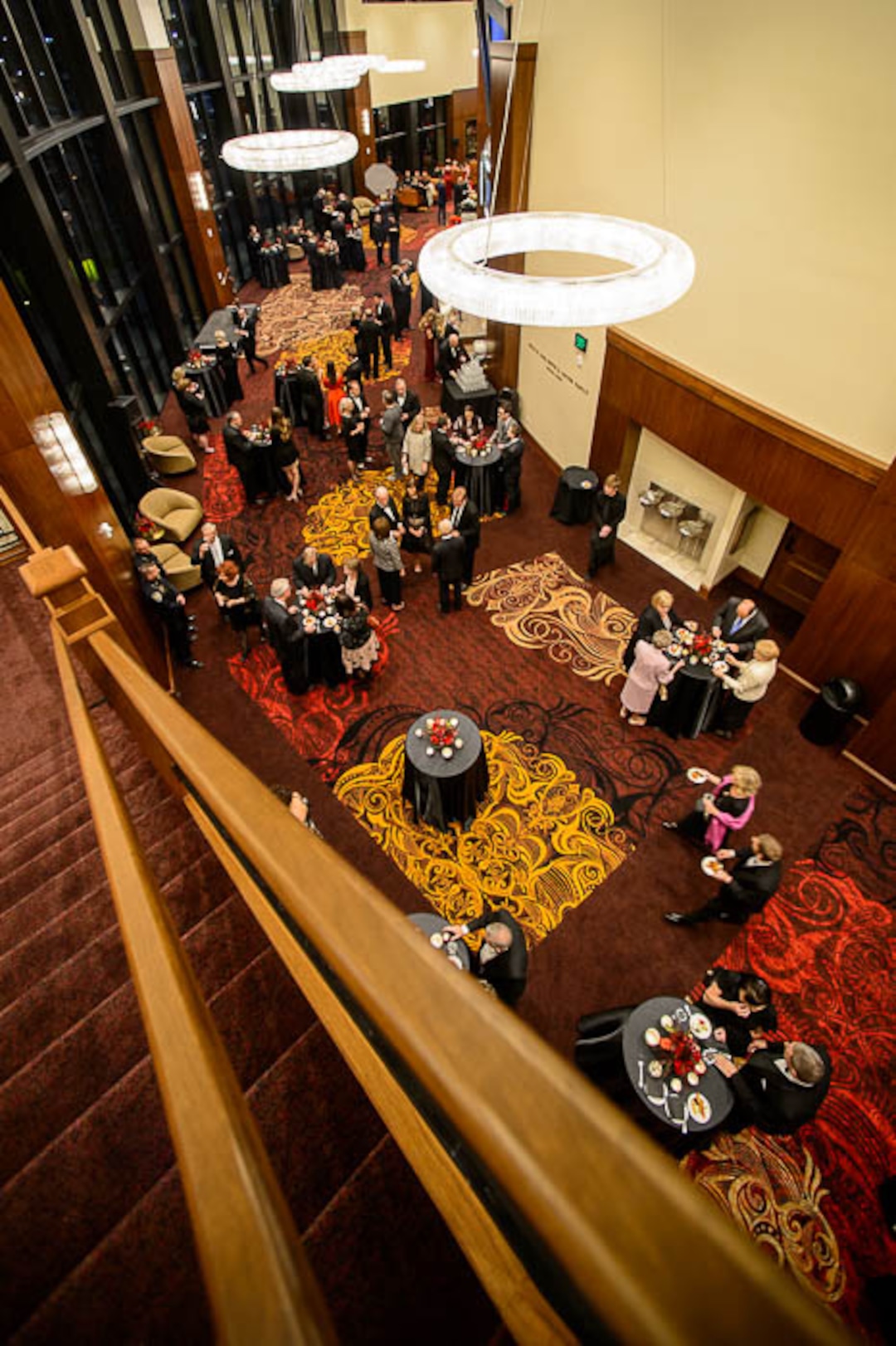 (Trent Nelson | The Salt Lake Tribune)  Sandy's Hale Centre Theatre opened with a gala Thursday November 16, 2017.