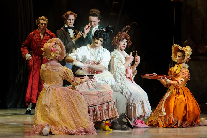 (Alex Gallivan  |  Special to the Tribune) Ballet West hosts the final dress rehearsal for "Cinderella" on Thursday, Feb., 8 2018. The production runs through Feb. 25 at the Capitol Theatre in Salt Lake City.