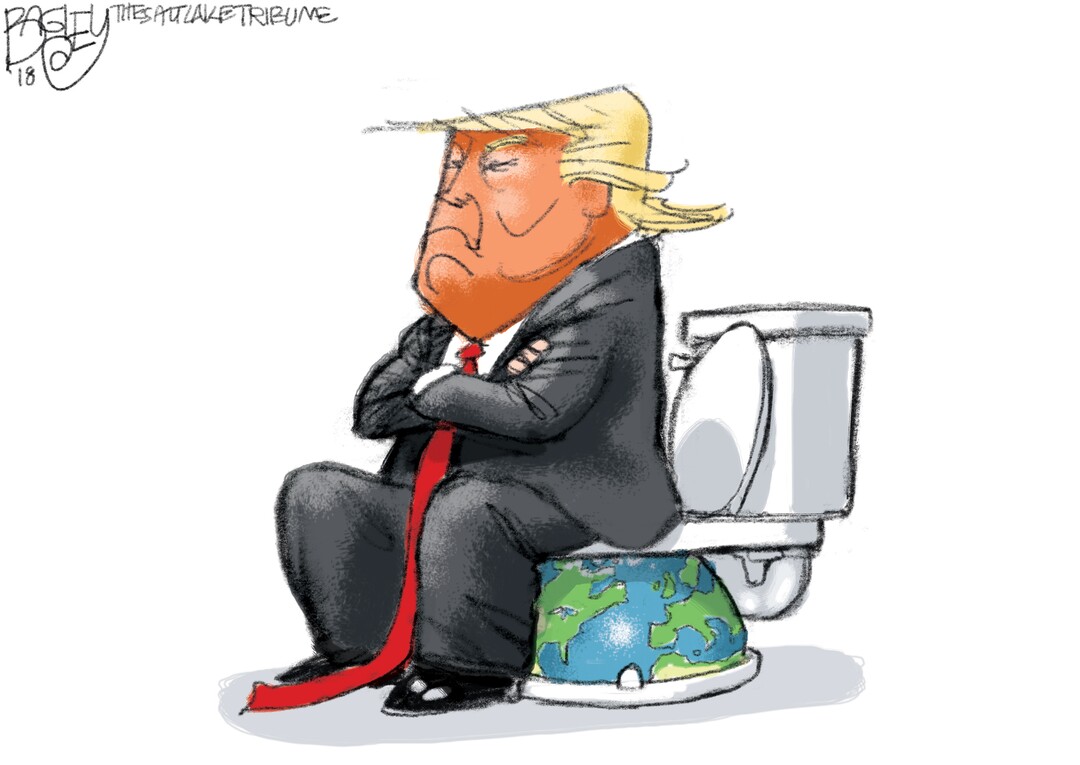 This Pat Bagley cartoon appears in The Salt Lake Tribune on Tuesday, June 12, 2018.