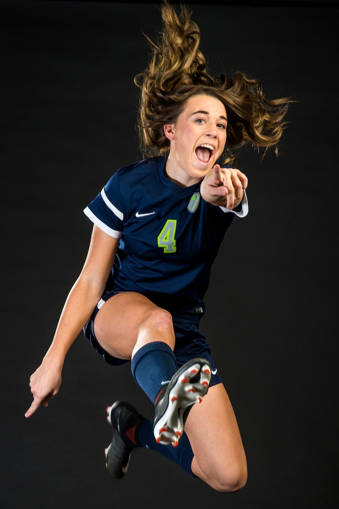 (Chris Detrick  |  The Salt Lake Tribune) Syracuse's Kelsey Steed poses for a portrait Wednesday, December 13, 2017.  