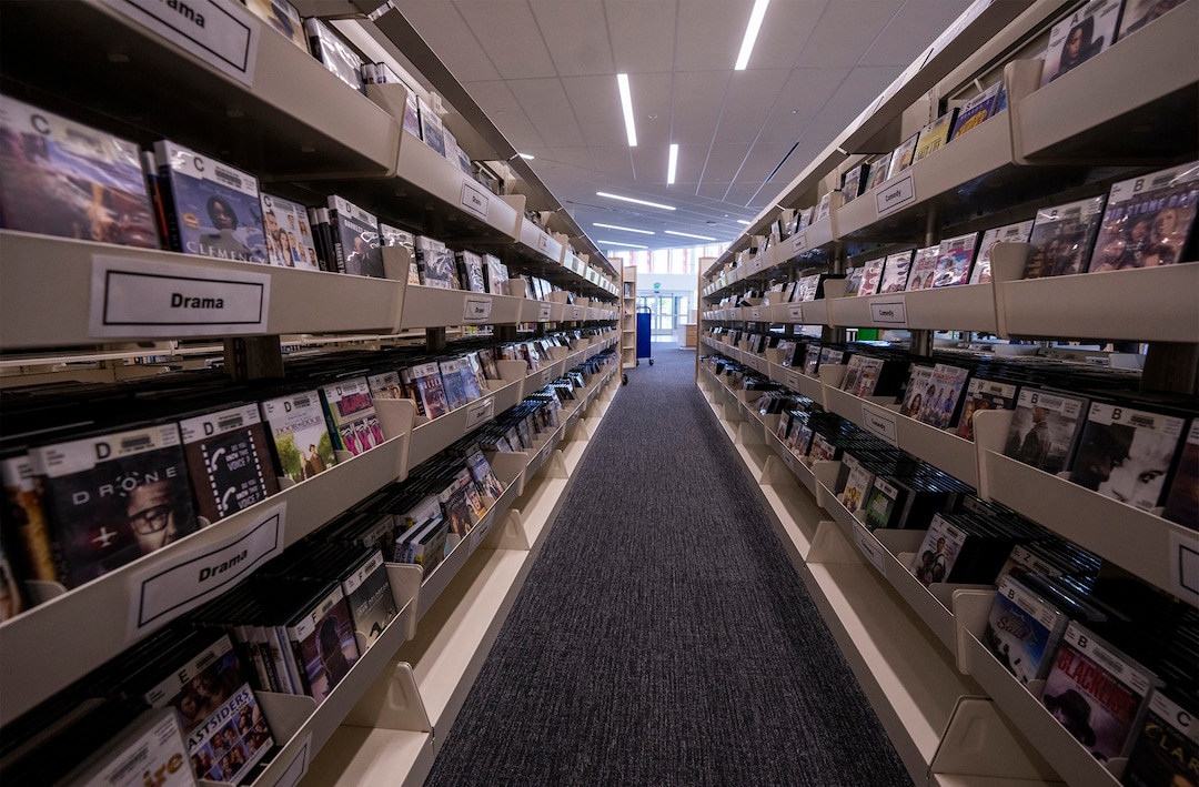(Rick Egan | The Salt Lake Tribune)  The Grand Opening for the new Granite Library on 3300 South, is scheduled to for July. Thursday, June 2, 2022.