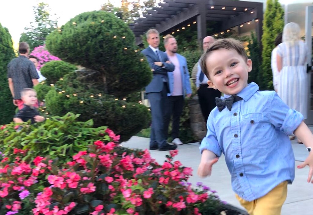 (Marina Gomberg | The Salt Lake Tribune) In this August 2019 photo, Harvey Gomberg is shown having too much fun at a cousin's wedding, ignoring his mothers' pleas to be calm or quiet.
