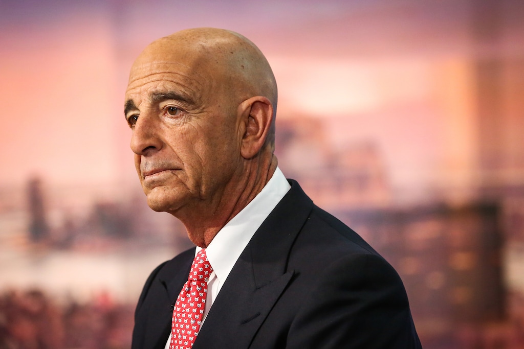 (Christopher Goodney | Bloomberg) Thomas Barrack, executive chairman of Colony NorthStar Inc., during a Bloomberg Television interview in New York on Jan. 31, 2017.