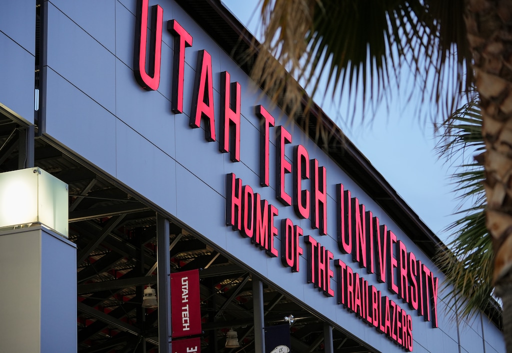 (Chris Samuels | The Salt Lake Tribune) Utah Tech University is pictured in St. George on Thursday, Oct. 10, 2024. Utah Tech and Southern Utah University have both released their plans to comply with the state-imposed budget cuts handed down by the Utah Legislature in 2025.