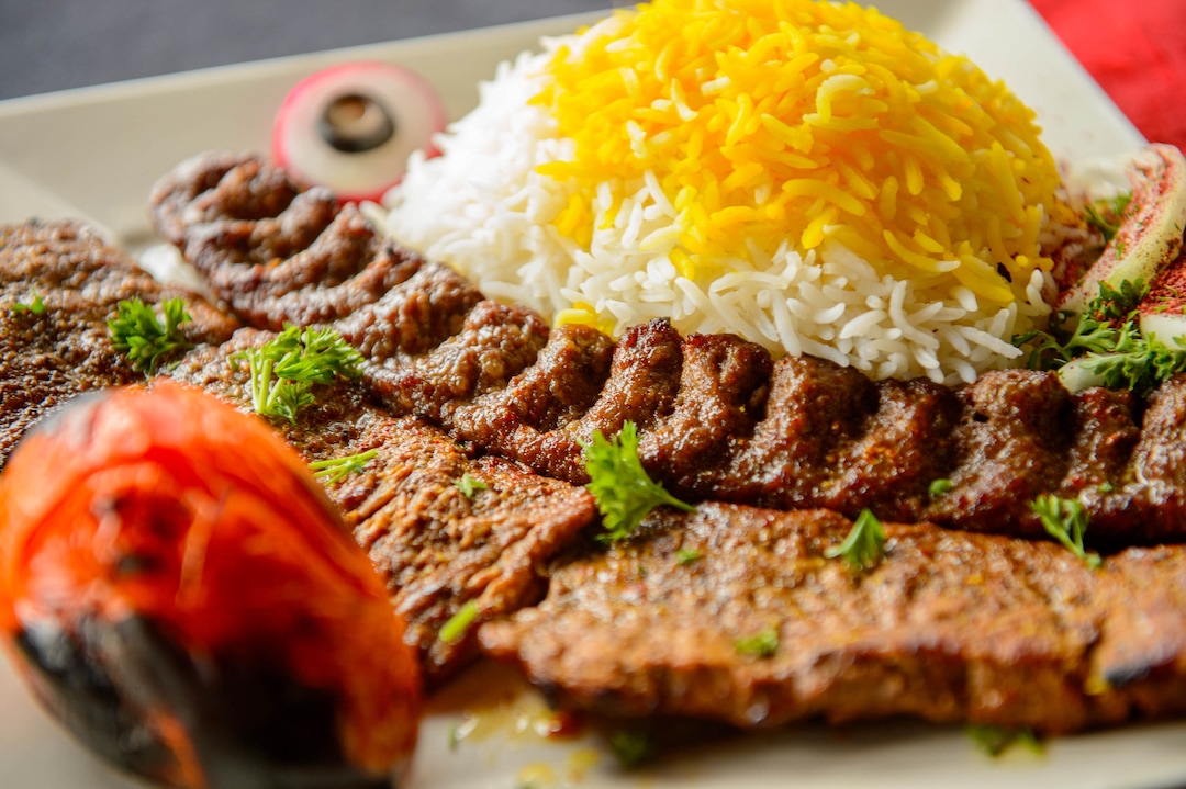 (Trent Nelson  |  The Salt Lake Tribune)Soltani Kabob at Sumac Cafe, a new Persian Restaurant in Cottonwood Heights on Friday May 31, 2019.