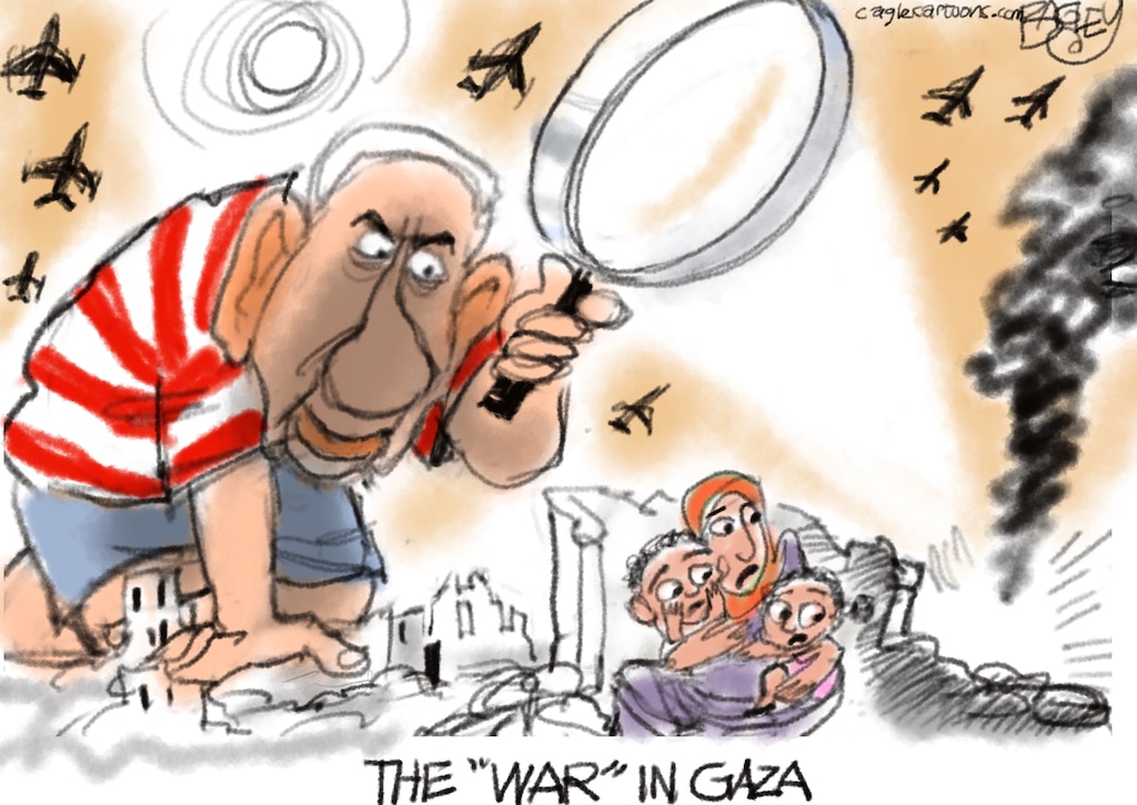 Pat Bagley | The War in Gaza