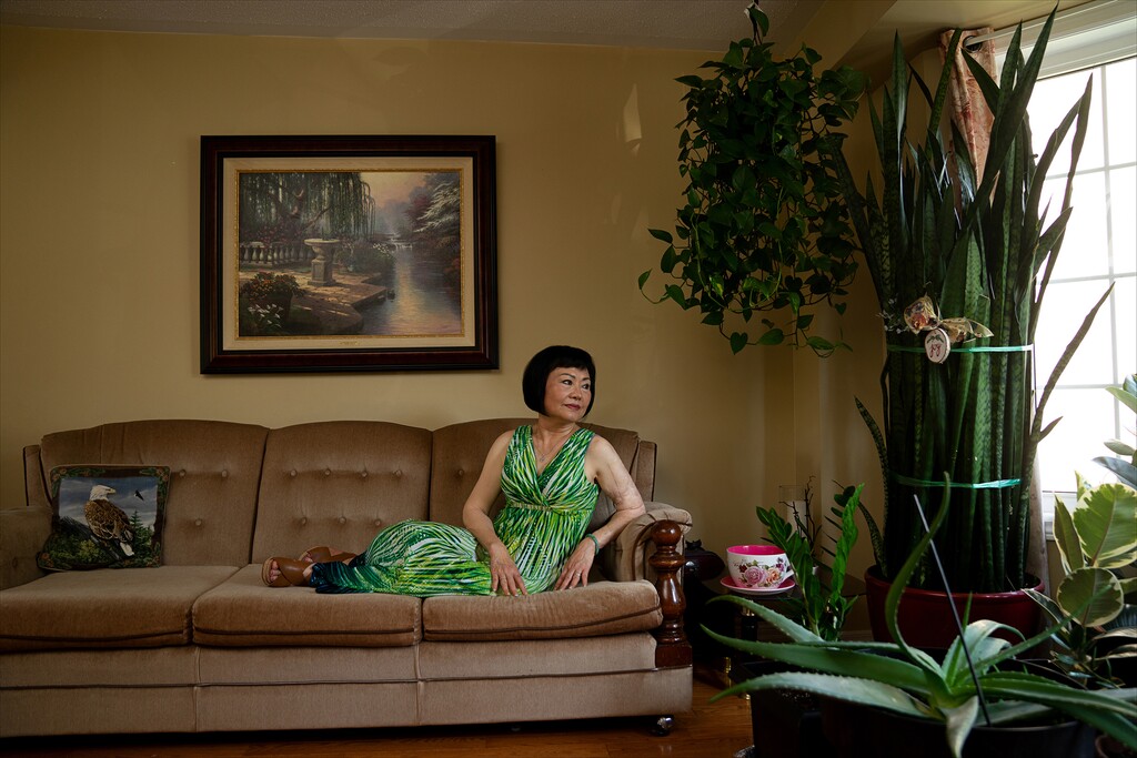 (May Truong for The New York Times) 

The author at her home in Ajax, Ontario.