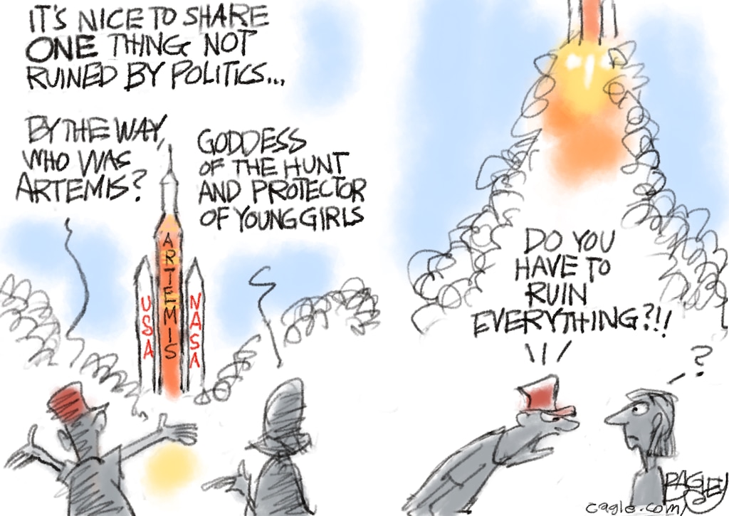 Pat Bagley | Fly Me to the Moon