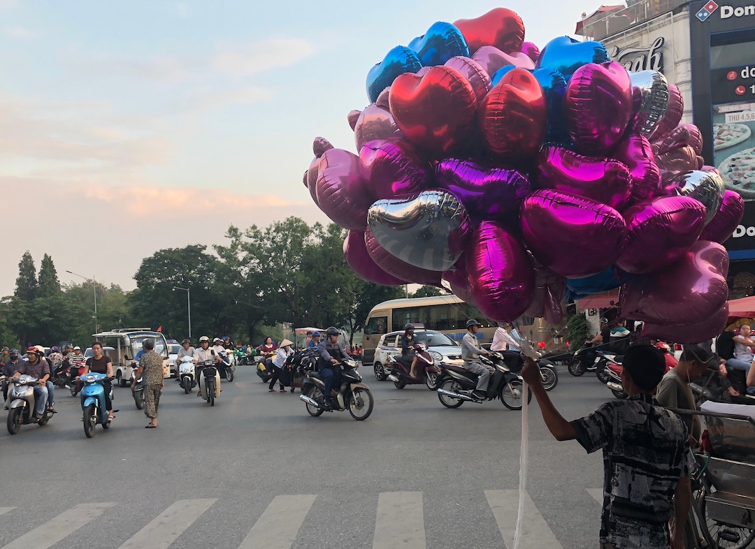 (Mike Stack for The Salt Lake Tribune) Street scenes in central Old Quarter in Hanoi, Vietnam.