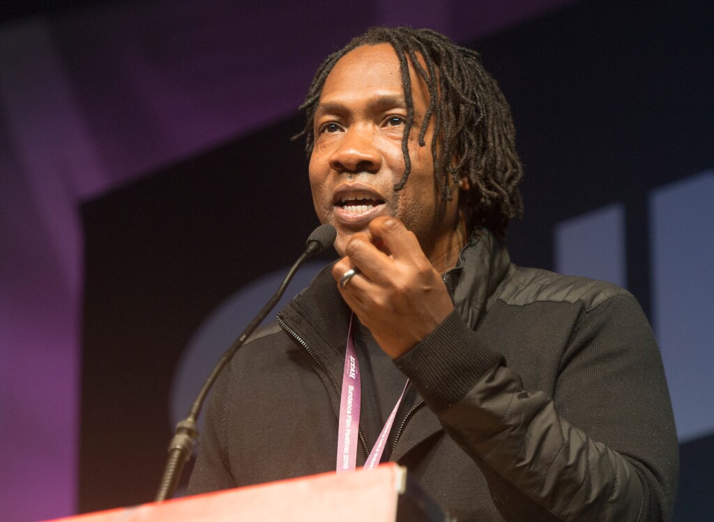 Rick Egan  |  The Salt Lake TribuneRoger Ross Williams accepts a Special Grand Jury Award for Directing the film "Life, Animated" at the Sundance Film Festival awards ceremony in Park City, Saturday, January 30, 2016.  