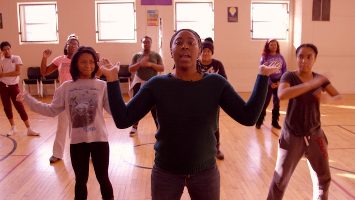( Courtesy Fox Searchlight Pictures) Gari McIntyre, a k a "Coach G," and the Lethal Ladies of BLYSW, a Baltimore school's step team, profiled in the documentary "Step."