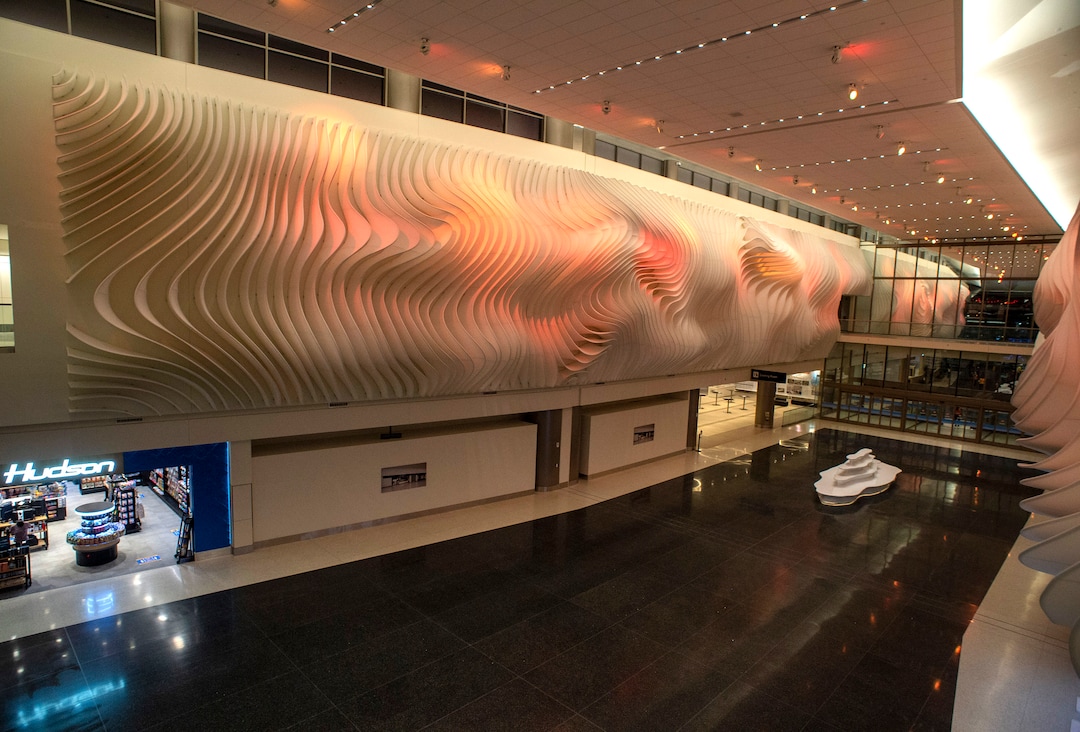 (Rick Egan  |  The Salt Lake Tribune)    The new terminal at the Salt Lake City International Airport on Tuesday, Sept. 15, 2020.