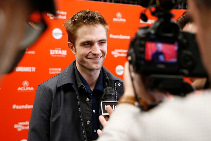 Actor Robert Pattinson attends the premiere of "Damsel" during the 2018 Sundance Film Festival on Tuesday, Jan. 23, 2018, in Park City, Utah. (Photo by Danny Moloshok/Invision/AP)