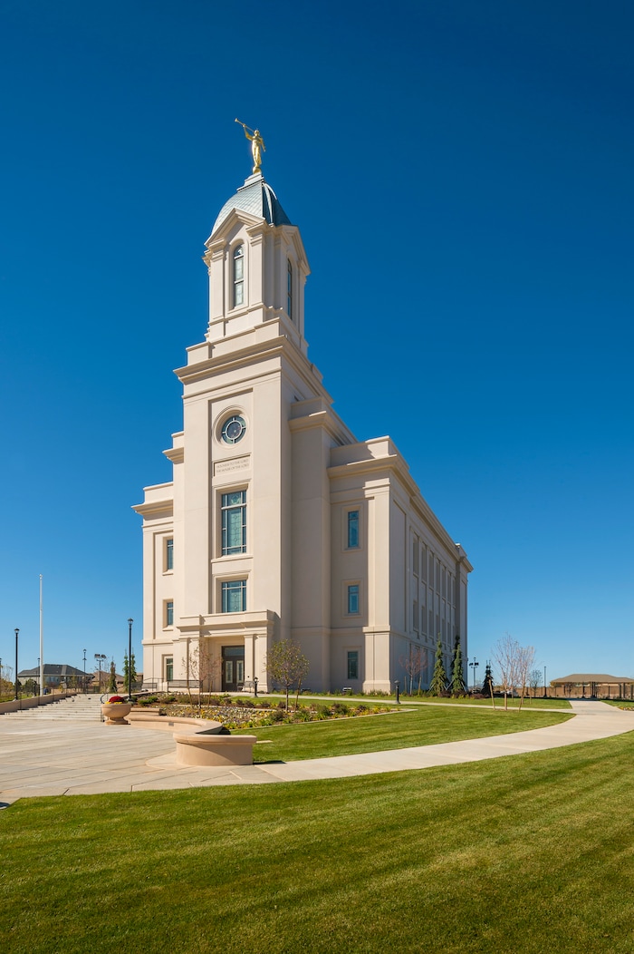 (Photo courtesy of The LDS Church)  The Cedar City, Utah, temple. Utah's 17th temple will be dedicated on Dec. 10, 2017.