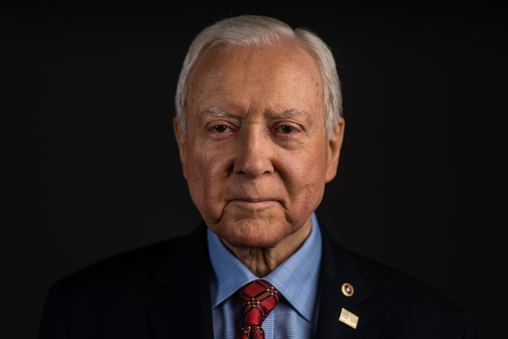 (Andr Chung  |  special to The Salt Lake Tribune) Senator Orrin Hatch is the senior senator from Utah, Chairman of the Senate Finance Committee and President pro tempore of the United States Senate.