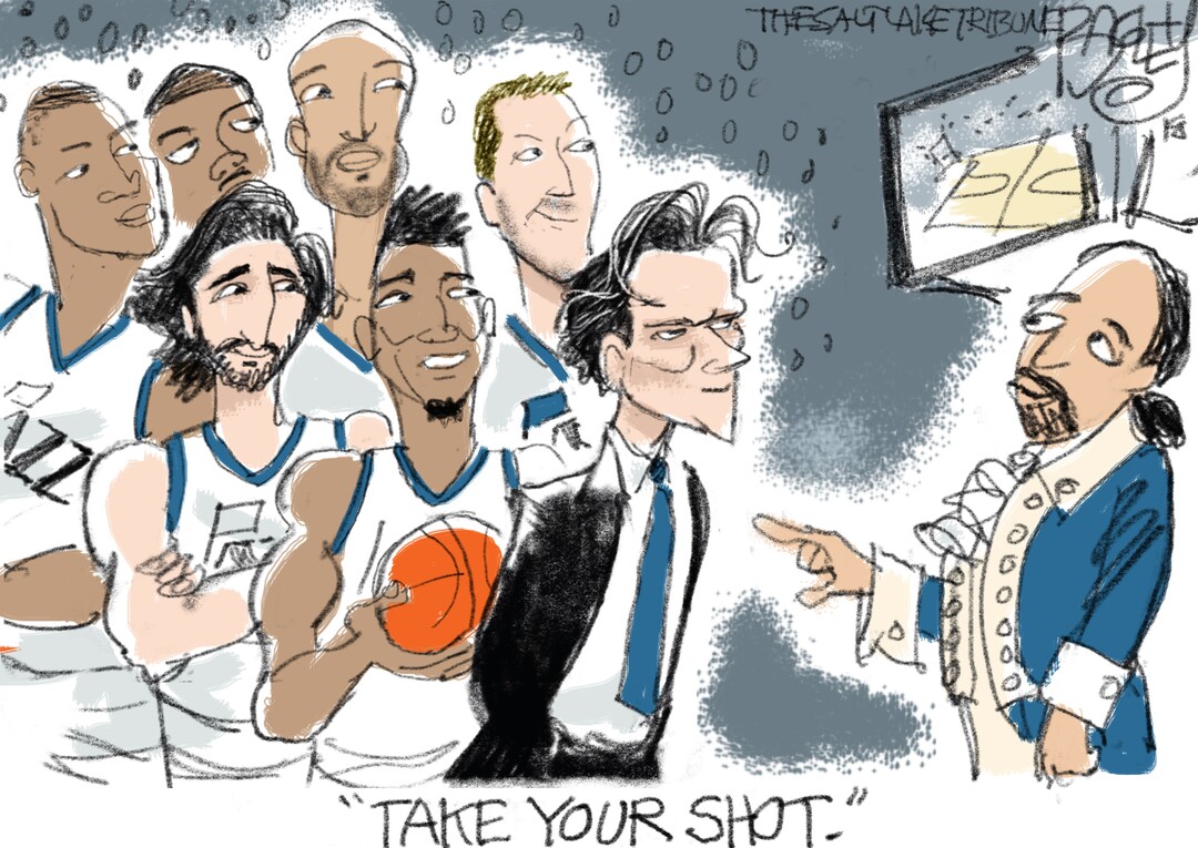 This Pat Bagley cartoon appears in The Salt Lake Tribune on Friday, May 4, 2018.