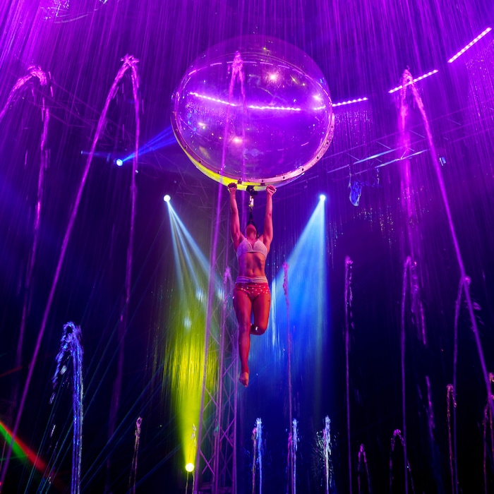 (Trent Nelson  |  The Salt Lake Tribune) Cirque Italia's Water Circus in Salt Lake City on Thursday, June 9, 2022.