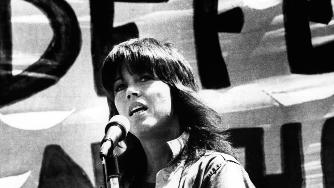 (Courtesy of Everett Collection  |  courtesy Sundance Institute) Jane Fonda, shown here in her younger activist days, is the subject of Susan Lacy's "Jane Fonda in Five Acts," which will screen in the Documentary Premieres section of the 2018 Sundance Film Festival.