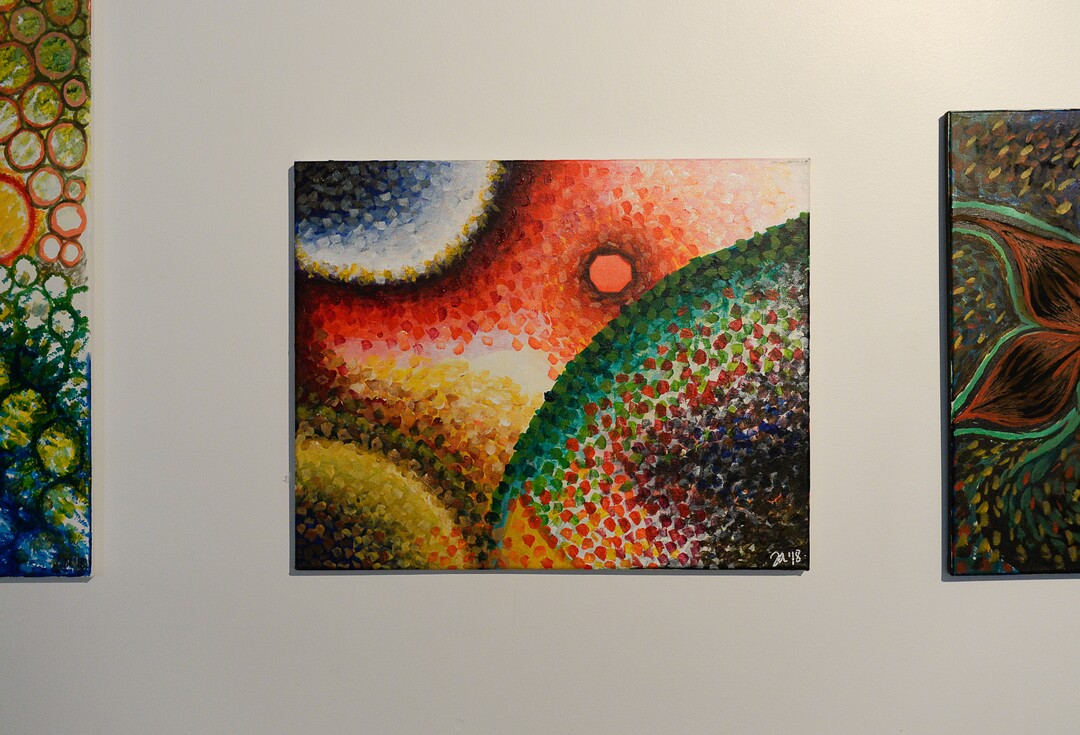 (Francisco Kjolseth  |  The Salt Lake Tribune)  The Pasifika Enriching Arts of Utah presents their 6th annual art exhibit at the Clubhouse, 850 E. South Temple on Saturday, Aug. 25, 2018, as part of Utah Pacific Islander Heritage Month to preserve culture and heritage through all types of mediums and disciplines.