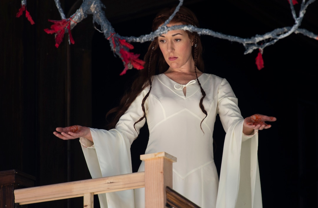 (Rick Egan  |  The Salt Lake Tribune)   Actors rehearse for for the 2019 production of MacBeth, at the Shakespeare Festival in Cedar City, Wednesday, June 19, 2019.