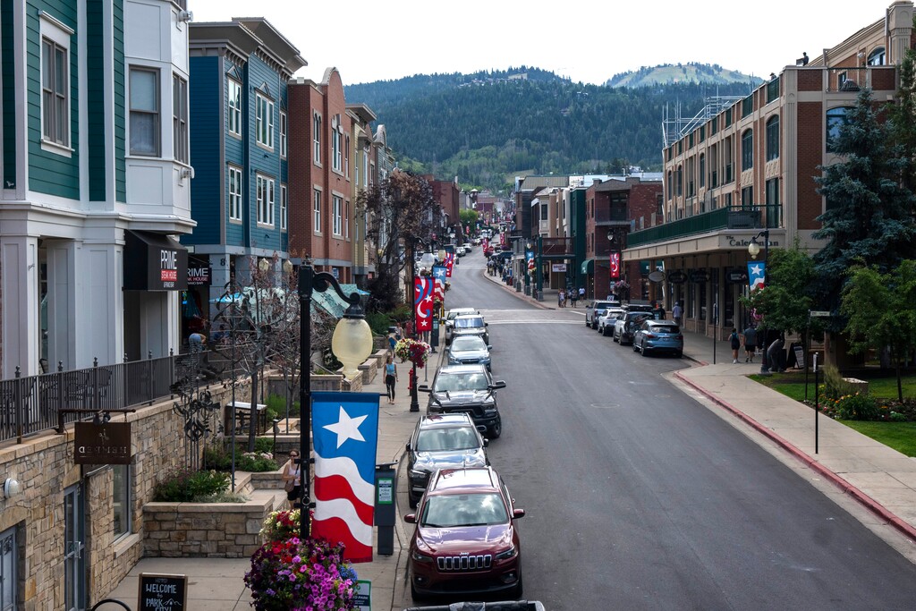 (Rick Egan | The Salt Lake Tribune)  Park City Main Street, on Wednesday, July 17, 2024.