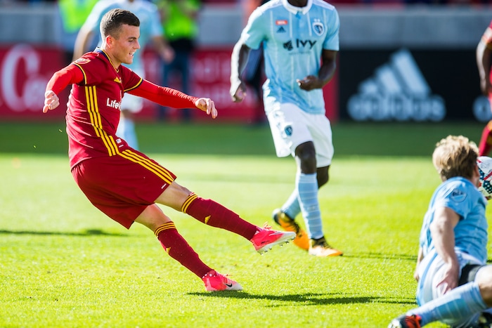Rio Tinto Stadium(Chris Detrick  |  The Salt Lake Tribune)  during the game at Rio Tinto Stadium Sunday, October 22, 2017.  