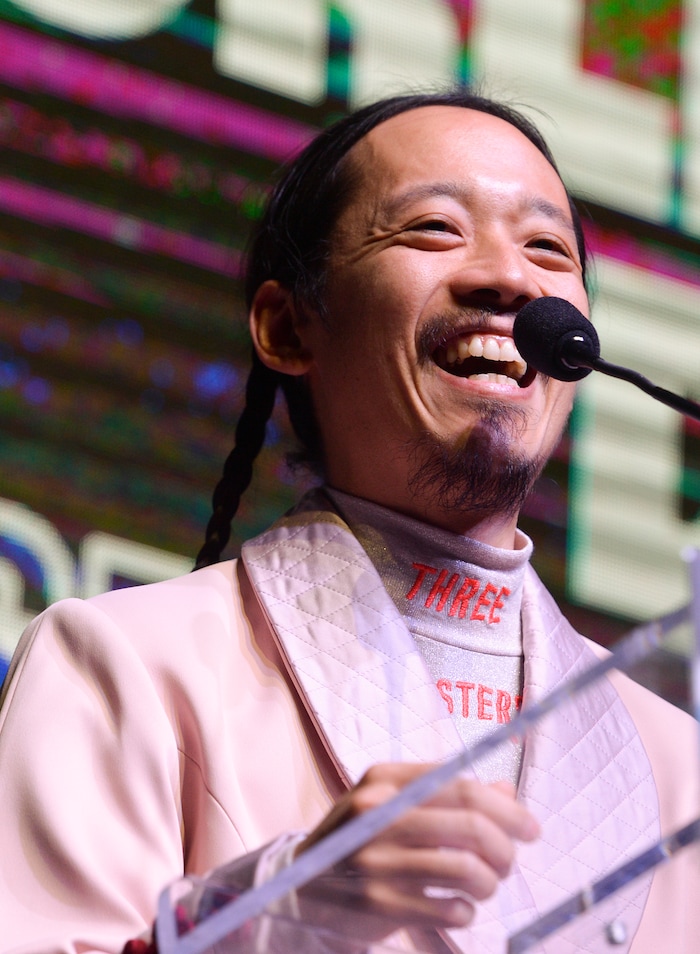 Leah Hogsten  |  The Salt Lake Tribune  World Cinema Dramatic Special Jury Award: Originality was awarded to director Makoto Nagahisa for the film We Are Little Zombies, during the awards ceremony for the 2019 Sundance Film Festival at the Basin Fieldhouse in Park City, Feb. 2, 2019. 