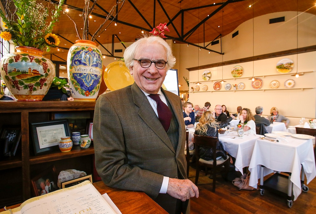 (Rick Egan | The Salt Lake Tribune) Valter Nassi at his restaurant, Valter's Osteria, in 2013. Nassi died Sept. 20, 2022, at the age of 76.