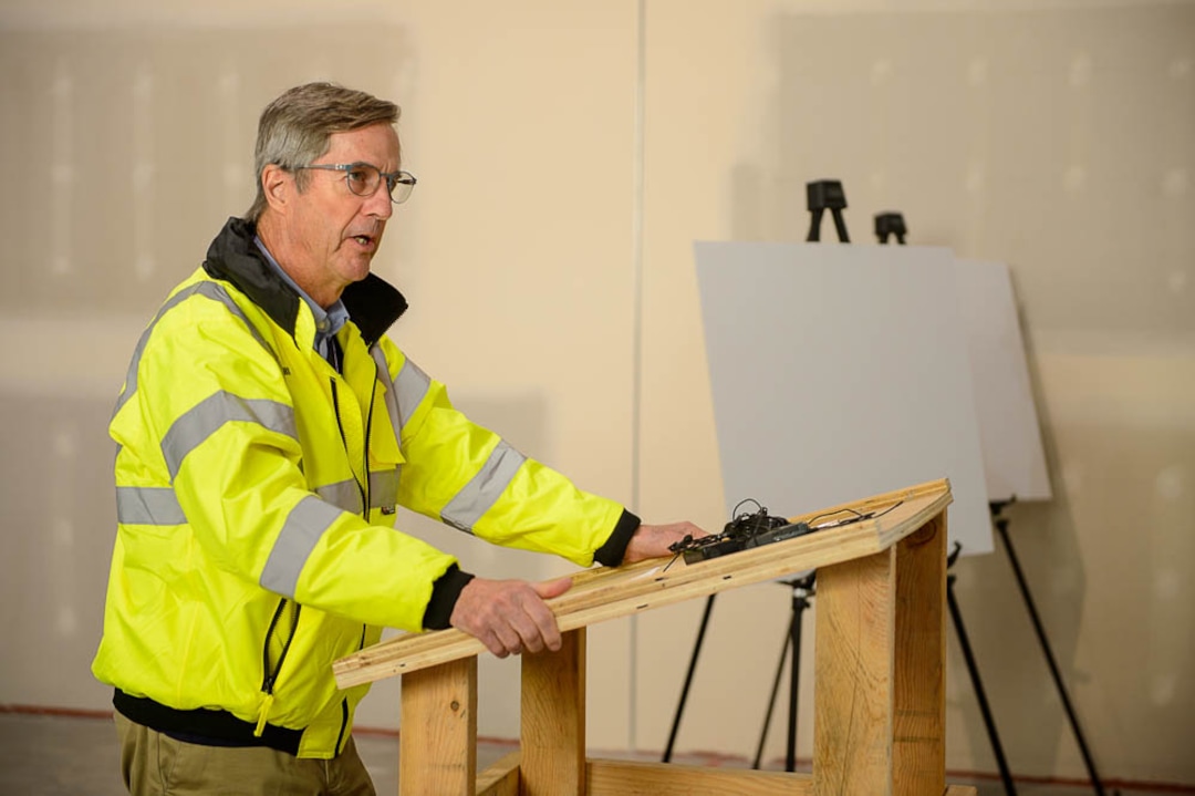 (Trent Nelson | The Salt Lake Tribune)Bill Wyatt, Executive Director, Salt Lake City International Airport, announces the retail shops that have been selected for the first phase of the rebuilt airport at a news conference on Tuesday Dec. 18, 2018.