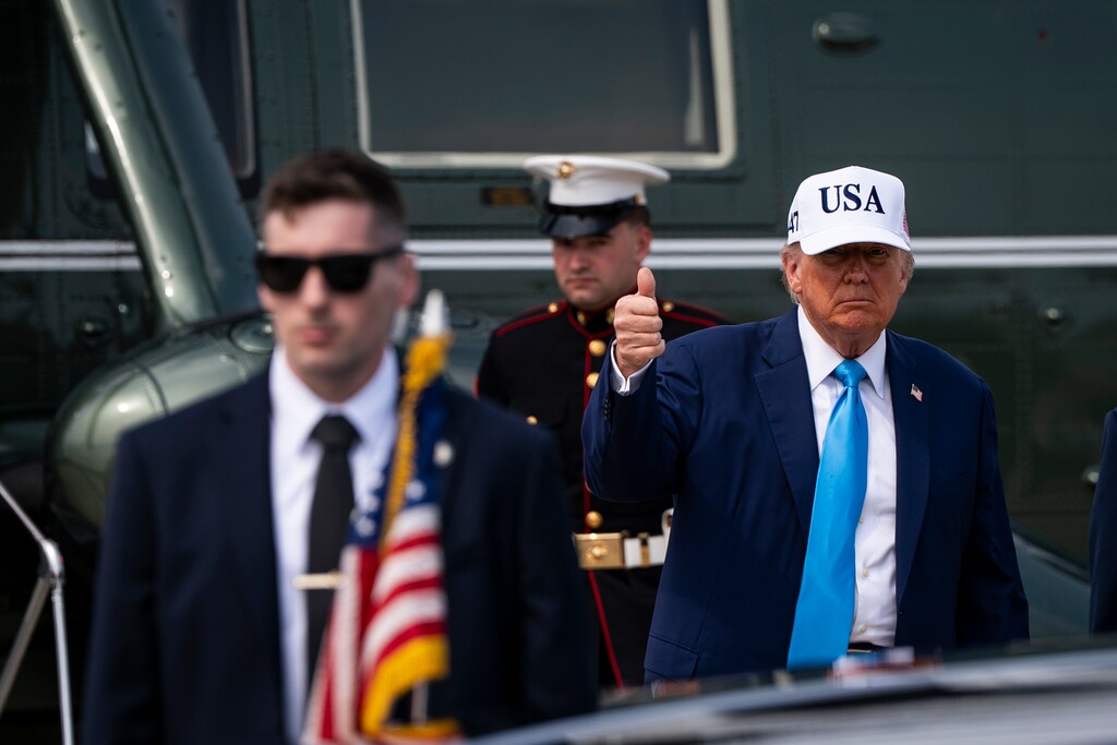 (Haiyun Jiang | The New York Times) President Donald Trump's "big, beautiful bill" gets a thumbs-down from Religion News Service columnist Thomas Reese,