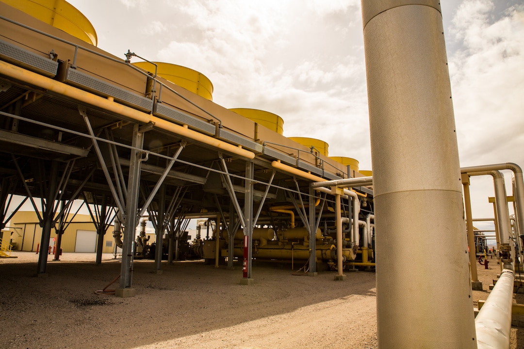(Photo Courtesy of the University of Utah) Pictured is the geothermal plant that will supply electricity to the University of Utah.