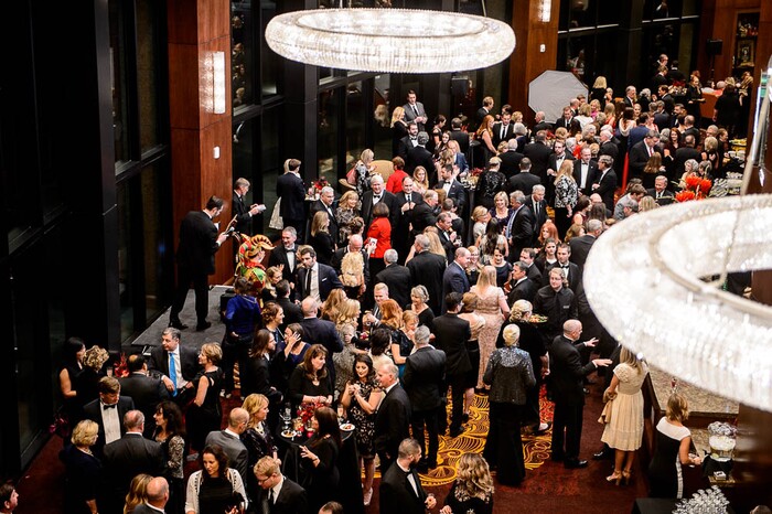 (Trent Nelson | The Salt Lake Tribune) Sandy's Hale Centre Theatre opened with a gala Thursday November 16, 2017.