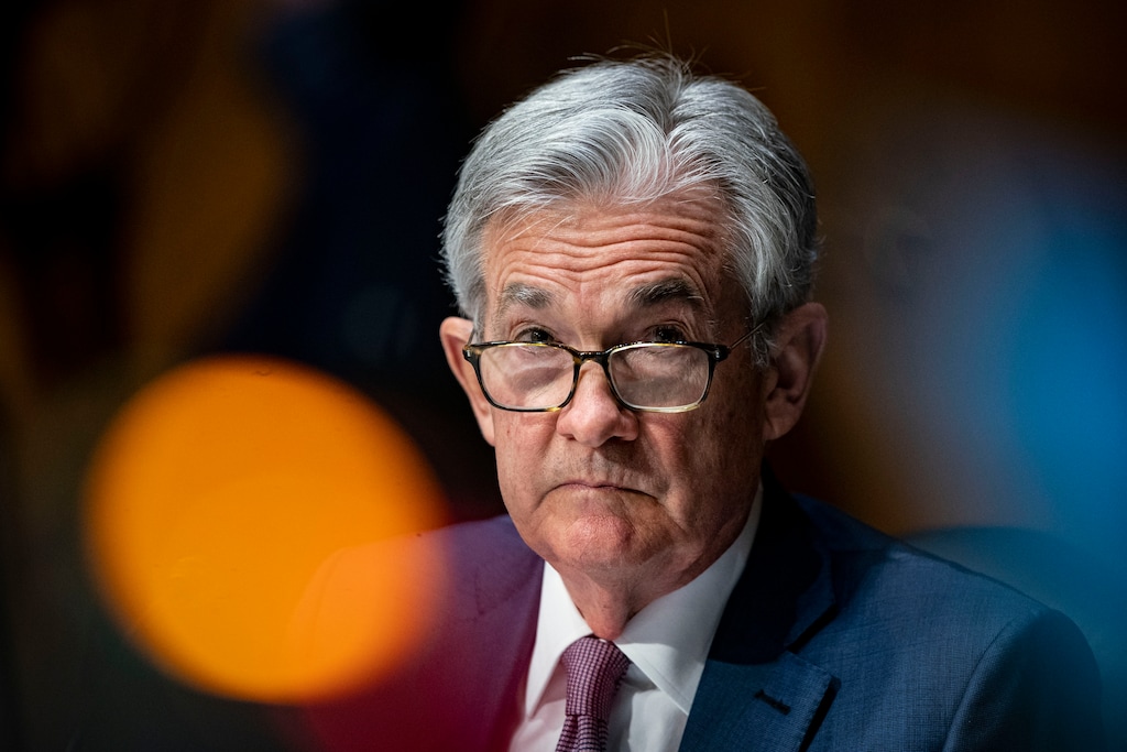 (Al Drago | The New York Times via AP, Pool)

In this Dec. 1, 2020, photo, Federal Reserve Chair Jerome Powell listens during a Senate Banking Committee hearing on Capitol Hill in Washington.