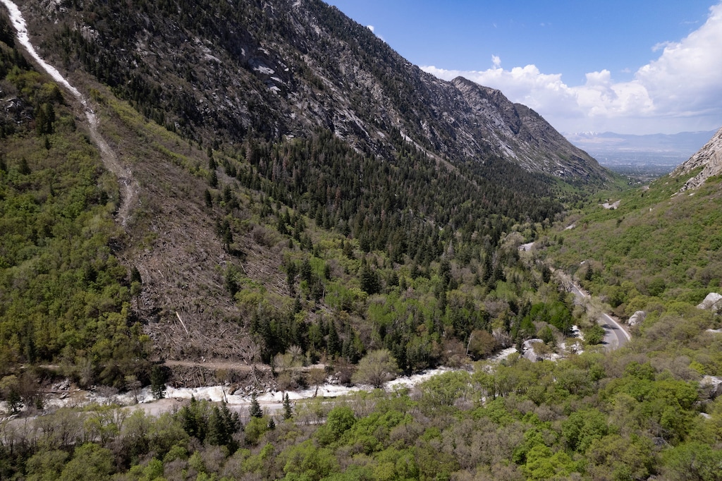 (Francisco Kjolseth | The Salt Lake Tribune) Little Cottonwood Canyon on Wednesday, May 17, 2023.