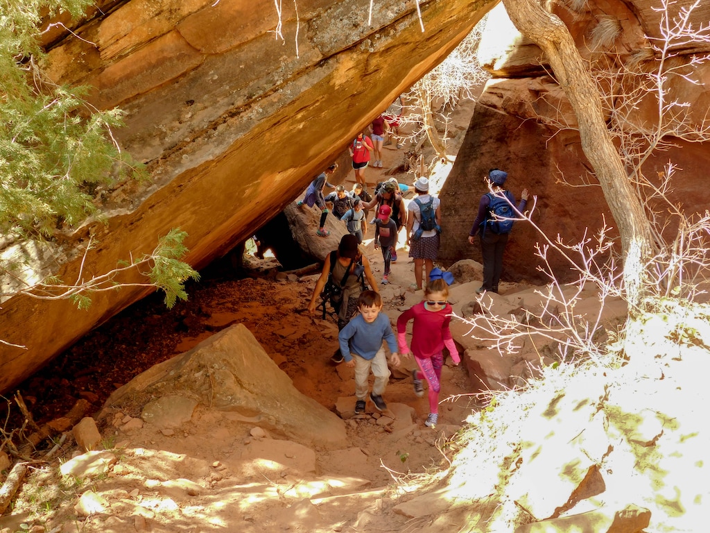 (Erin Alberty | The Salt Lake Tribune) The Kayenta Trail in Zion National Park is an alternate route to the three Emerald Pools. Photo taken March 11, 2017.