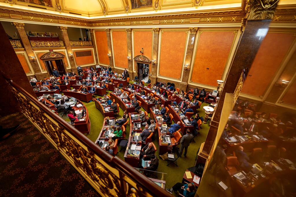 (Trent Nelson  |  The Salt Lake Tribune) The House Chamber at the Utah Capitol in Salt Lake City on Tuesday, March 4, 2025.