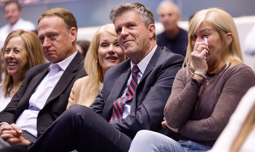 Leah Hogsten  |  The Salt Lake Tribune ÒWe had a lot of wins, and I hope everybody had fun," said Rose, who finished second on the schoolÕs all-time winning list. Dave Rose announced on Tuesday that he was retiring after a 14-year career in which he became BYUÕs all-time winningest menÕs basketball coach.