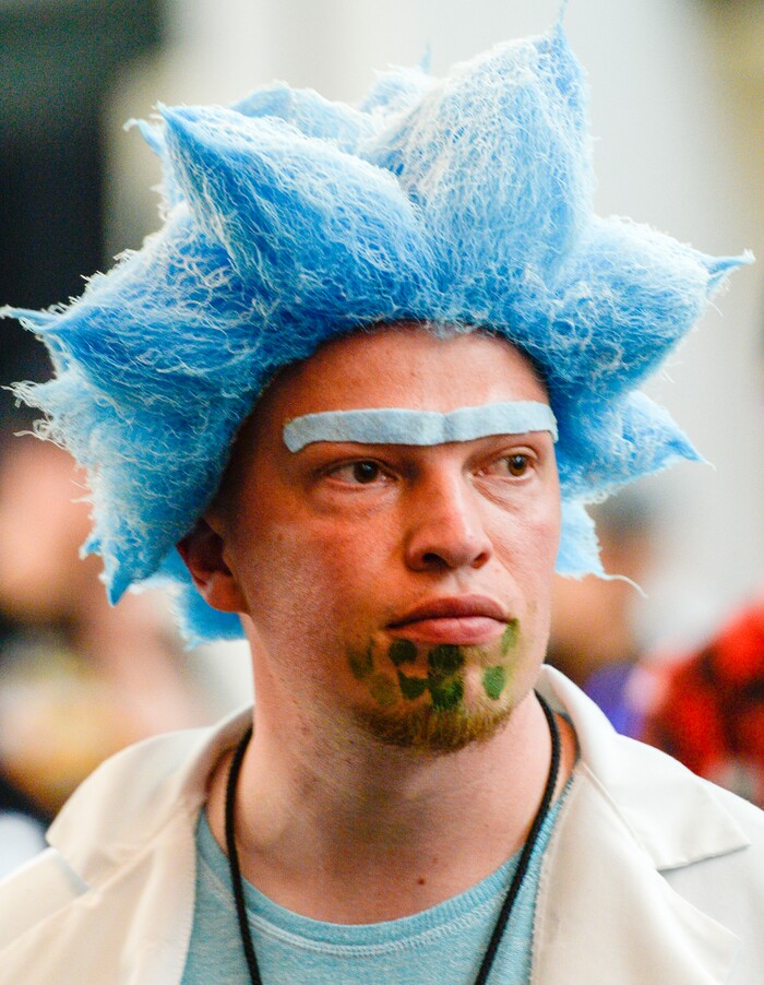 Leah Hogsten  |  The Salt Lake Tribune  Cosplayers roam the aisles atÊFanX Salt Lake Comic Convention, Saturday, April 20, 2019. 