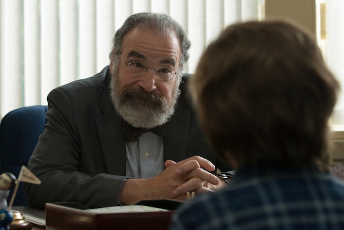 This image released by Lionsgate shows Mandy Patinkin in a scene from "Wonder." (Dale Robinette/Lionsgate via AP)