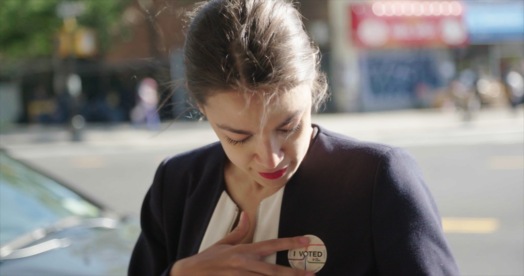 (Rachel Lears  |  courtesy Sundance Institute) Bartender-turned-candidate Alexandria Ocasio-Cortez is one of four insurgent women running for office, and chronicled in Rachel Lears' "Knock Down The House," which will screen in the U.S. Documentary Competition at the 2019 Sundance Film Festival.