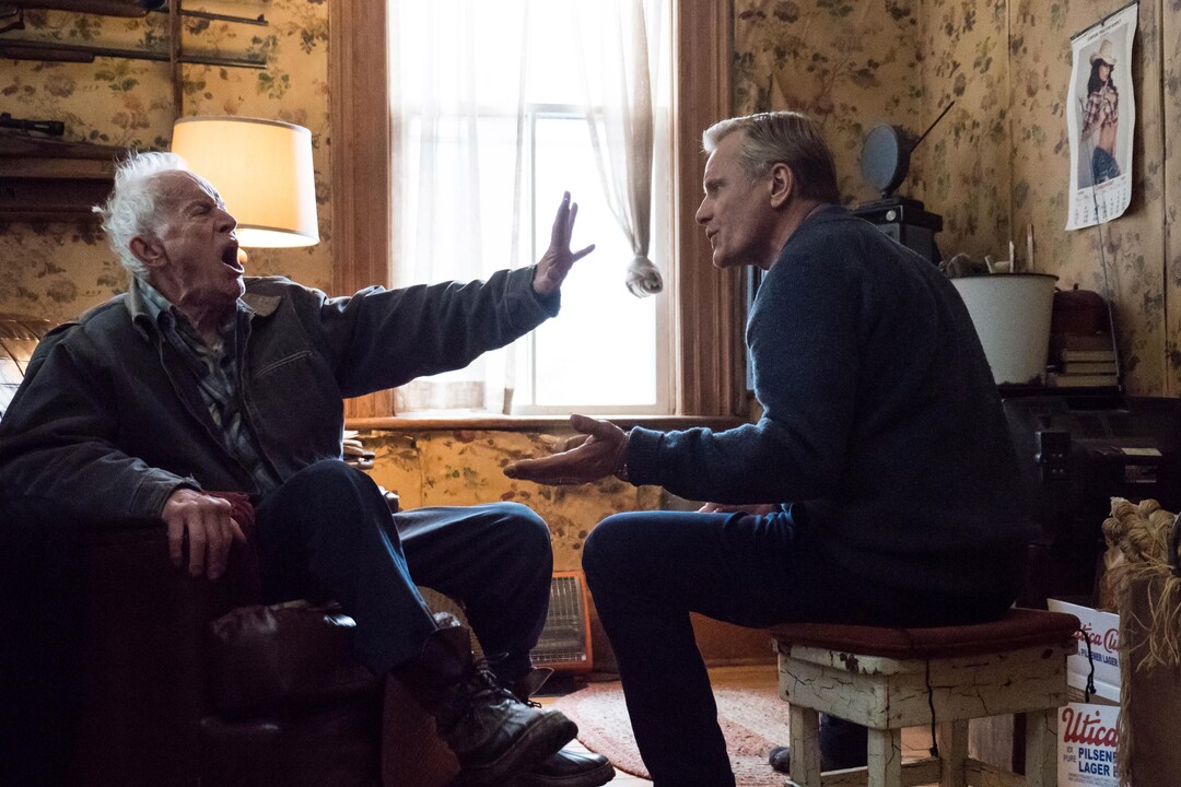 (Photo courtesy of Sundance Institute) Lance Henriksen, left, and Viggo Mortensen play father and son in "Falling," directed by Mortensen, an official selection of the Premieres program at the 2020 Sundance Film Festival.