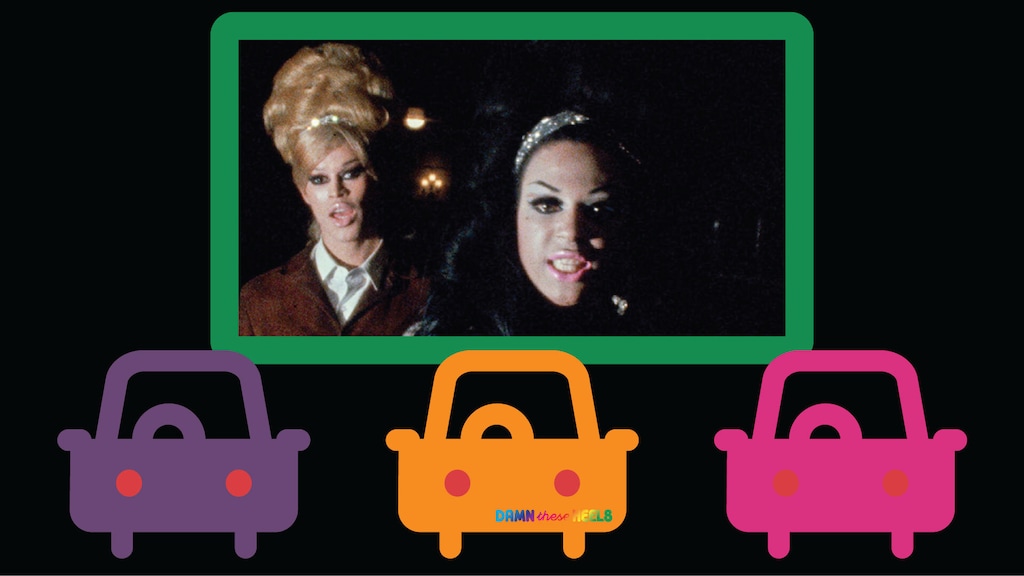 (Image courtesy of Utah Film Center) The 1968 film "The Queen" will screen in the Damn These Heels Queer Film Festival pop-up drive-in movie on July 10. The 1968 documentary is about the Miss All-America Camp Beauty Pageant, held in New York the year before, and centers on the work of its emcee, Sabrina.