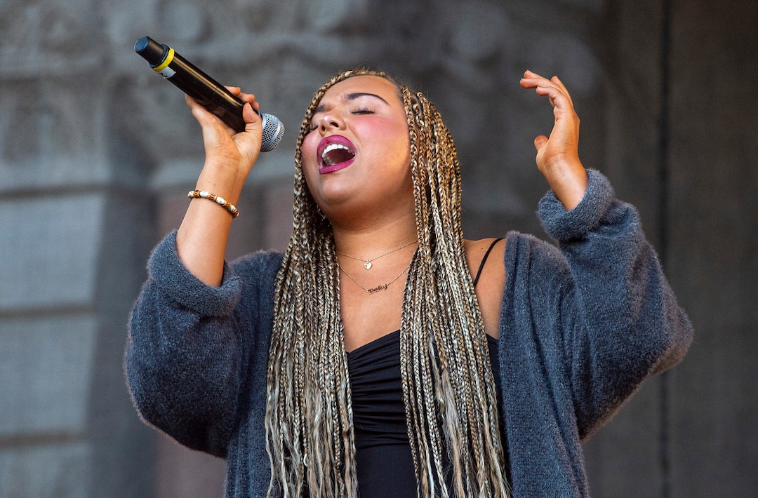(Rick Egan  |  The Salt Lake Tribune)  Aaliyah Rose performs at Washington Square in Salt Lake City during the Juneteenth Celebration, on Friday, June 19, 2020.