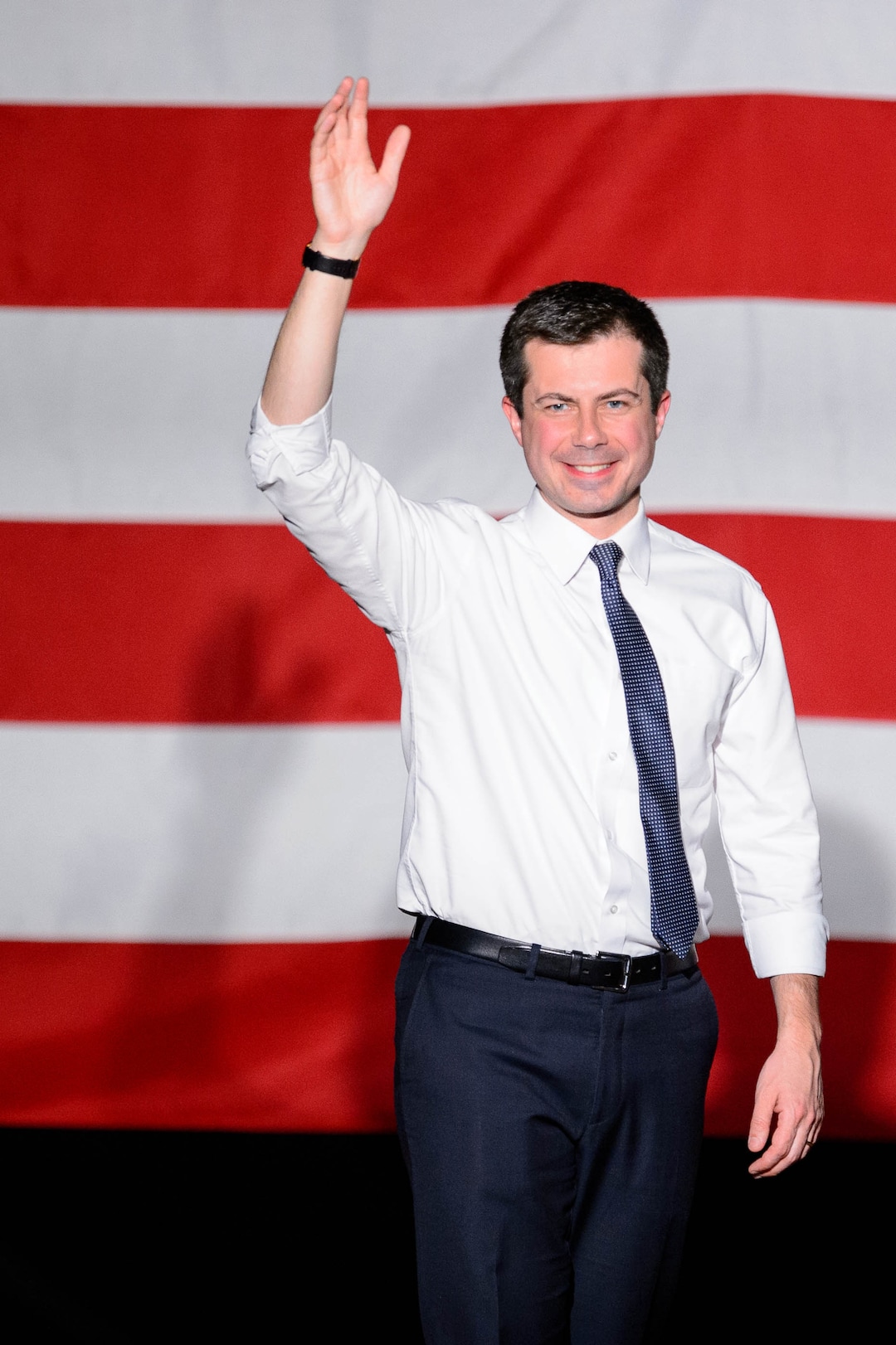 (Trent Nelson  |  The Salt Lake Tribune) Democratic presidential candidate Pete Buttigieg speaks at The Union Event Center in Salt Lake City on Monday, Feb. 17, 2020.