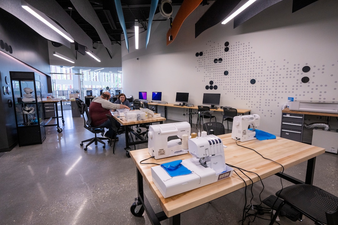 (Rick Egan | The Salt Lake Tribune)  The Grand Opening for the new Granite Library on 3300 South, is scheduled to for July. Thursday, June 2, 2022.