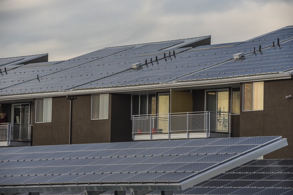 ( Francisco Kjolseth | Tribune file photo ) Artspace Solar Gardens, at 850 South 400 West in Salt Lake City, is the first net zero mixed-use energy building with onsite solar production in the state of Utah. This week was consumers’ last chance to take advantage of Rocky Mountain Power's current system for crediting power delivered to its grid by residential rooftop solar panels.