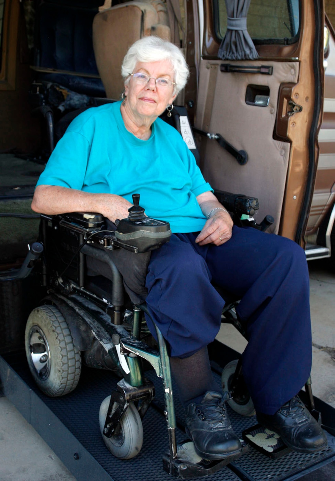 (Rick Egan  |  Tribune File Photo)  Barbara Toomer, advocate for the disabled on August 9, 2006.
