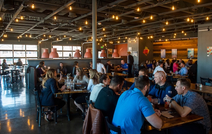 (Rick Egan  |  The Salt Lake Tribune)     Slackwater Pizzeria in Sandy, Thursday, March 5, 2020.