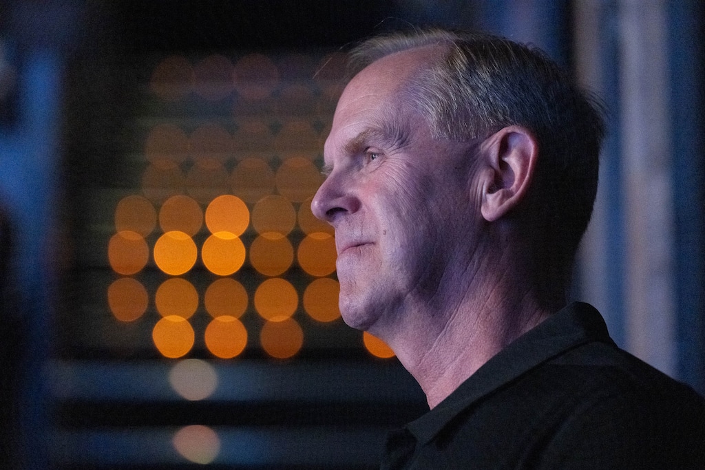 (Francisco Kjolseth | The Salt Lake Tribune) BYU athletic director Tom Holmoe listens in on interviews during BYU Football Media Day on June 17, 2021. Holmoe will retire this summer after 20 years on the job.