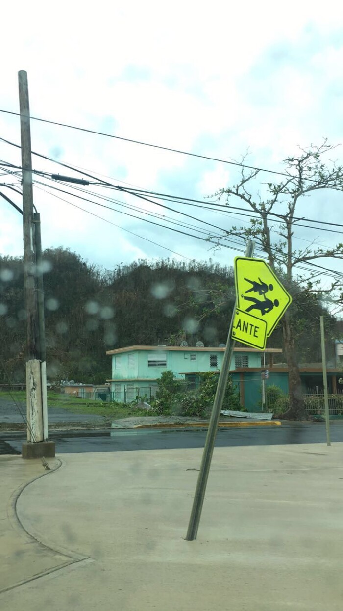 (Photo courtesy Brian Valentine) Puerto Rico is trying to recover after Hurricane Maria ripped through the island on Sept. 20.